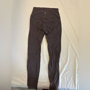 Size 6 Lululemon align leggings 25” high rise